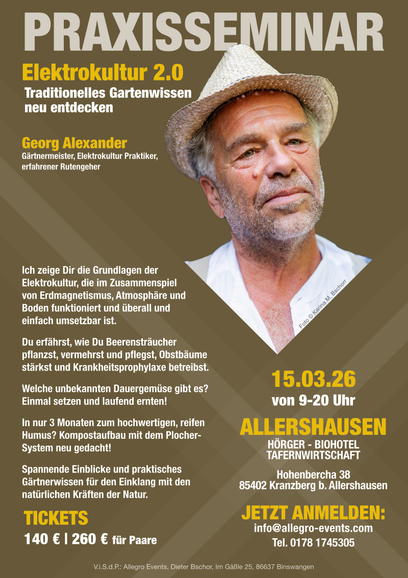 Praxisseminar Workshop zur Elektrokultur