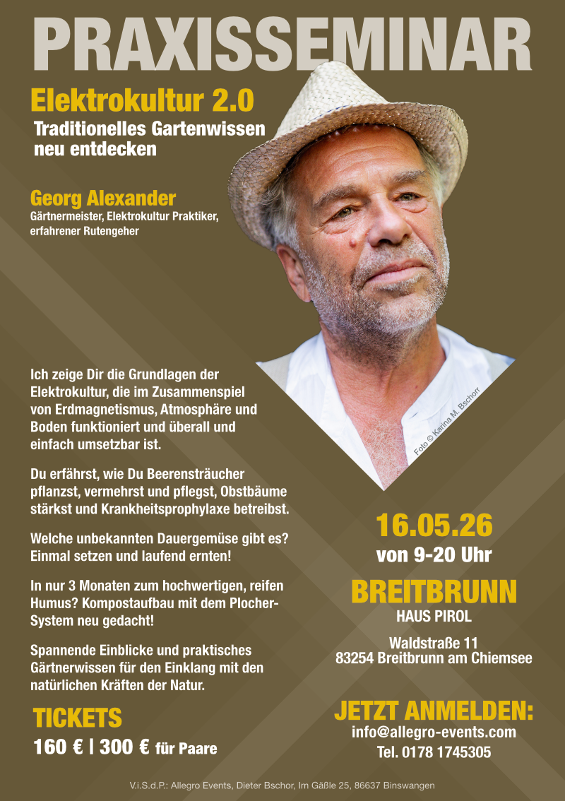 Praxisseminar Workshop zur Elektrokultur